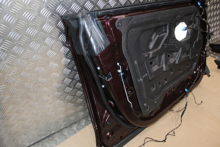 фото №12, Bmw 5 f07 двері перед ліві damast-rot металік b03