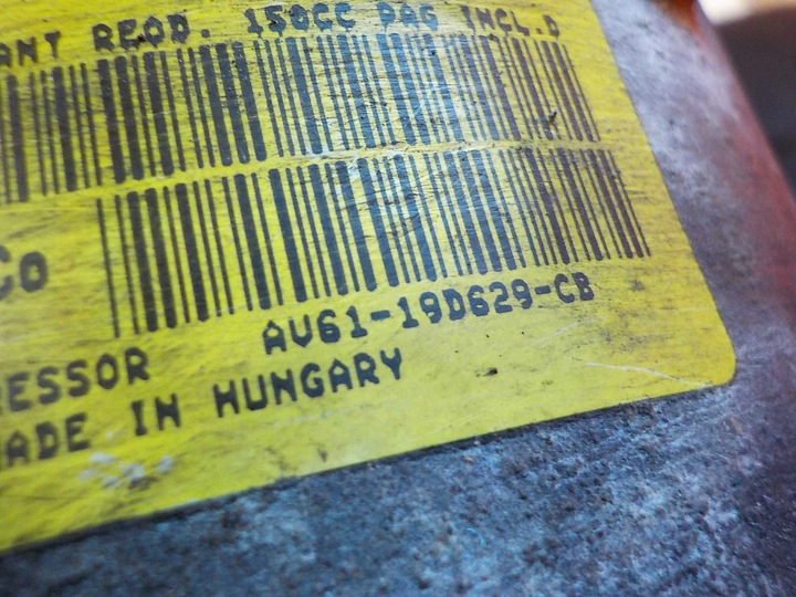 фото №5, Mondeo mk4 1.6 ecoboost 14r компресор кондиціонера