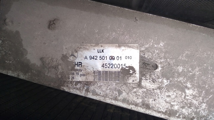 фото №5, Радіаторів mercedes actros mp2 mp3