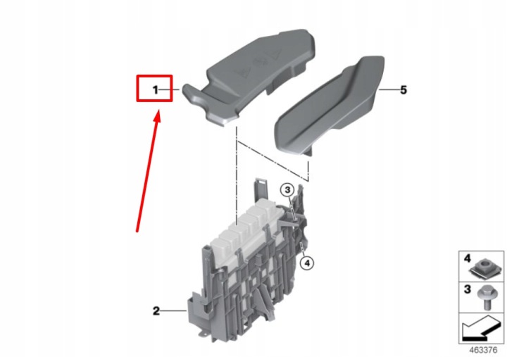 фото №10, Bmw 5 touring g31 крышка коробка предохранителей 12908578818 8578818
