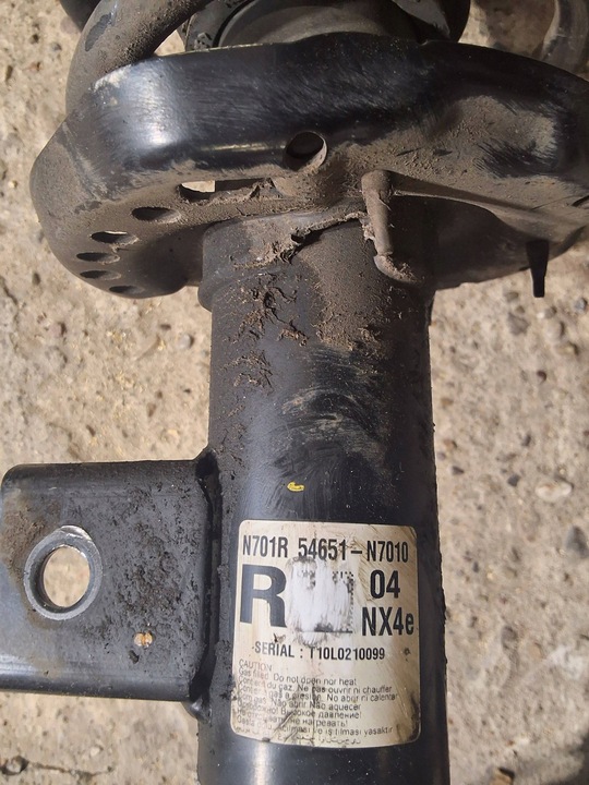 фото №8, Hyundai tucson iv поворотный кулак амортизатор mcpherson  правый перед 54651-n7010