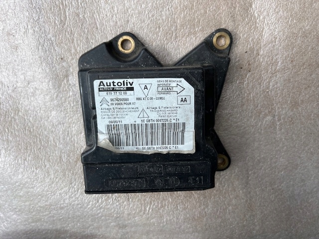 фото №1, Модуль датчик подушка безпеки подушок повітряних citroen c5 iii x7