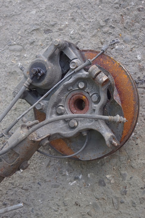 фото №7, Поворотный кулак левый перед nissan qashqai j10 2.0 dci