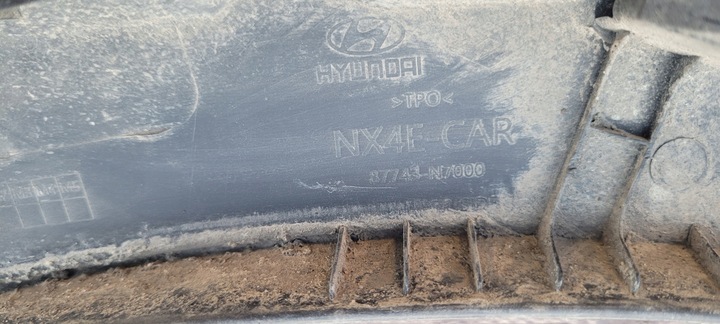 фото №9, Hyundai tucson iv 2020- планка крыльев левый зад