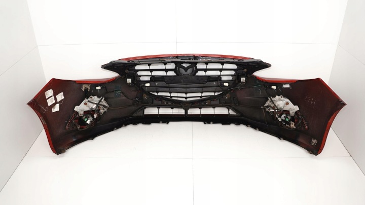 фото №9, Бампер перед передній mazda 3 bm 13-16r pdc омивачі