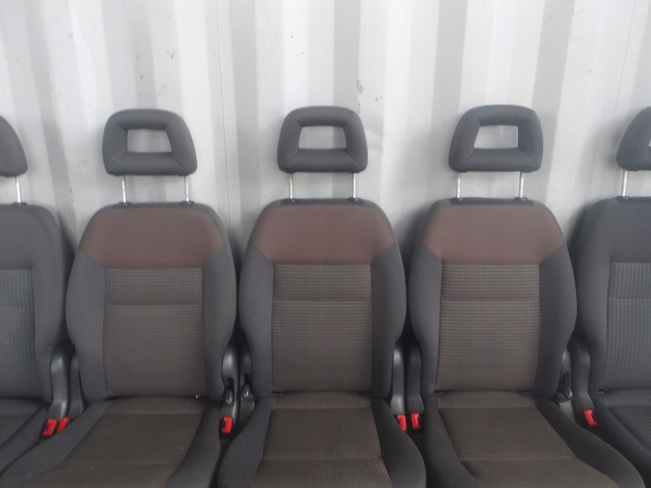 фото №7, Seat alhambra vw sharan рестайлінг 00-10 сидіння перед зад kpl 7-osób європа оригінальний номер