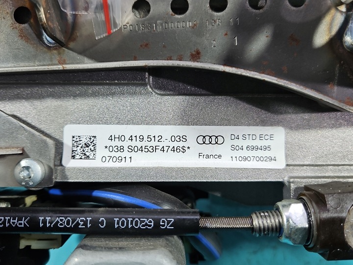 фото №10, Колонка кермова audi a8 d4 4h 4h0419512 eu