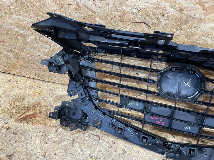 фото №9, Mazda 3 bm iii рестайлинг 16-18 решётка решётка радиатора решётка средняя бампера хром