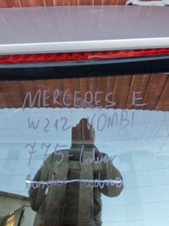 фото №8, Mercedes e w212 універсал кришка кришка багажника зад задня колір 775