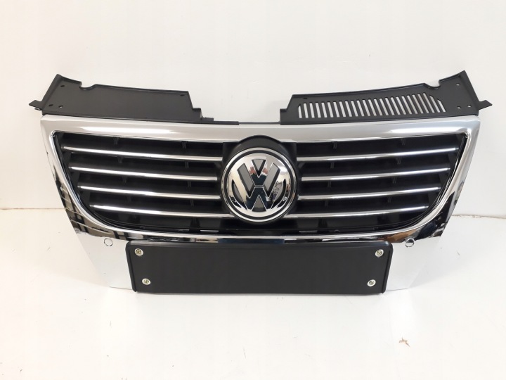 фото №6, Решётка радиатора решётка vw passat b6 05-10 хром highline