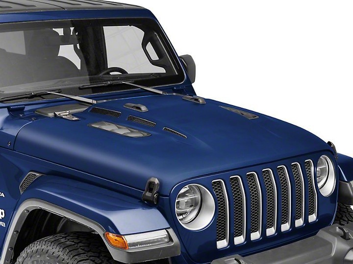 фото №10, Капот сталевий з wlotami thanos wrangler 2018-2022