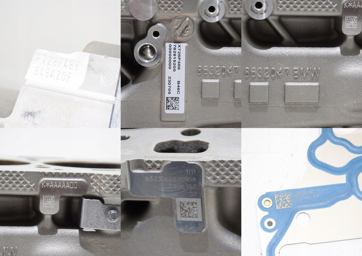 фото №9, Bmw f40 f44 f45 f46 f48 f39 2,0 b48 двигун блок головка wał колінчастий b48a20f