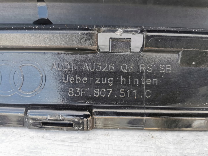 фото №16, Audi rsq3 sportback 83f 83a бампер задний 83f807511c