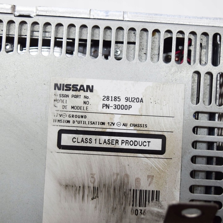 фото №7, Nissan note e11 2008 панель / радиопроигрыватель cd/dvd/gps