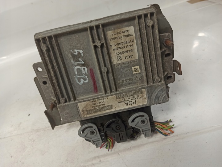 фото №12, Peugeot 407 1.8 b 16v блок керування двигуна sagem 9658515080 9655826580