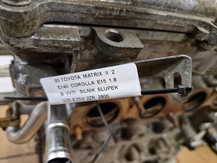 фото №7, Toyota matrix ii 2 e140 corolla e15 1.8 b vvti двигун стійка 2zr-e25w 2zr