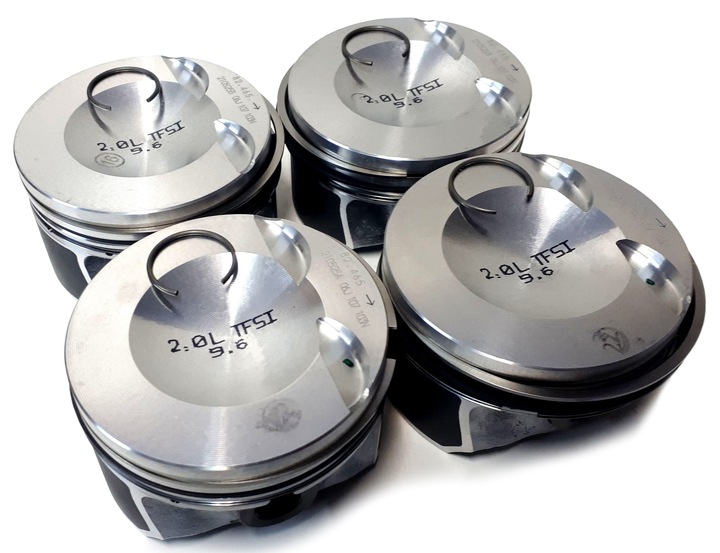 фото №1, Kpl 4x поршни audi a3 vw golf 5 6 passat b6 b7 2.0