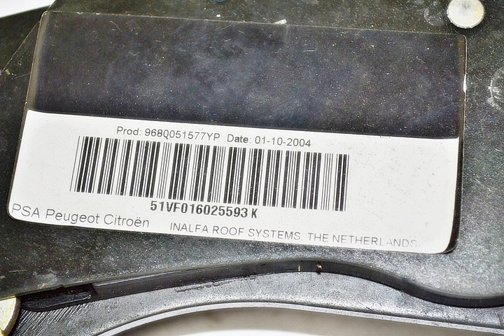 фото №11, Citroen c3 pluriel кабріолет дах каркас механізм