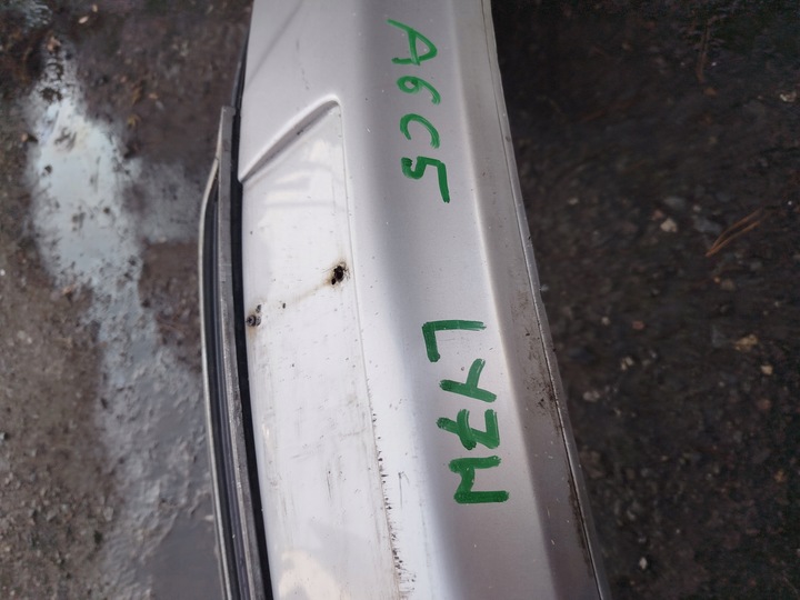 фото №10, Бампер переднее перед audi a6 c5 fl рестайлинг серебряный ly7w