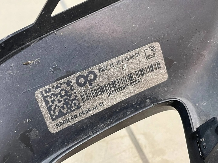 фото №16, Накладка спойлер бампера зад audi a6 c8 4k s line avant 4k0807521b