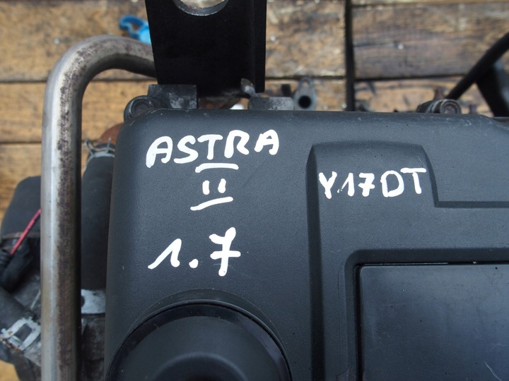 фото №7, Opel astra ii g 1.7 dti двигатель голый стойка y17dt