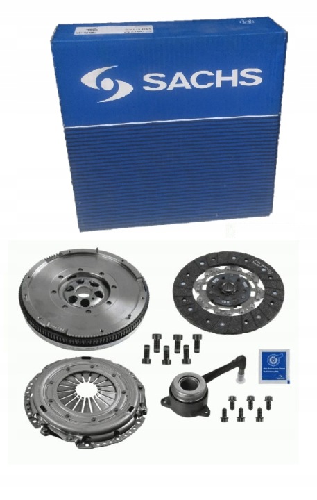 фото №12, Sachs комплект сцепления vw bora/sharan/golf/polo 1.9 tdi 95-10 dmf
