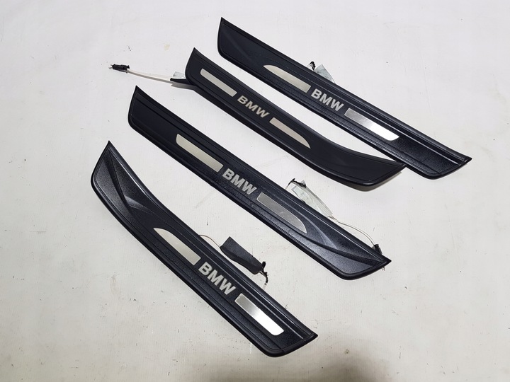 фото №1, Планки порогові led права ліва перед зад комплект bmw f07 планка