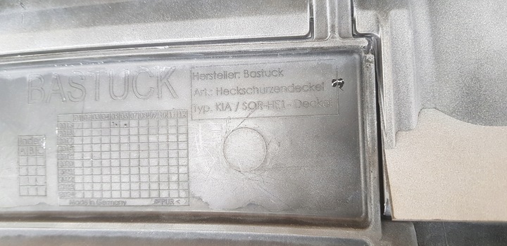 фото №9, Kia sorento iii спойлер накладка бампера зад kba 31379