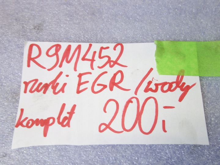 фото №10, Трубки egr воды 1.6 dci biturbo r9m452 renault trafic iii talisman