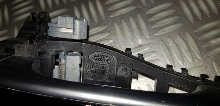 фото №7, Range rover vogue l405 ручка дверь правая перед keyless go чёрная хром eur