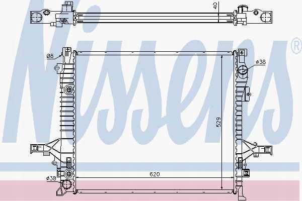 фото №15, Nissens радіаторів двигуна volvo xc 90 02- 2.5 t