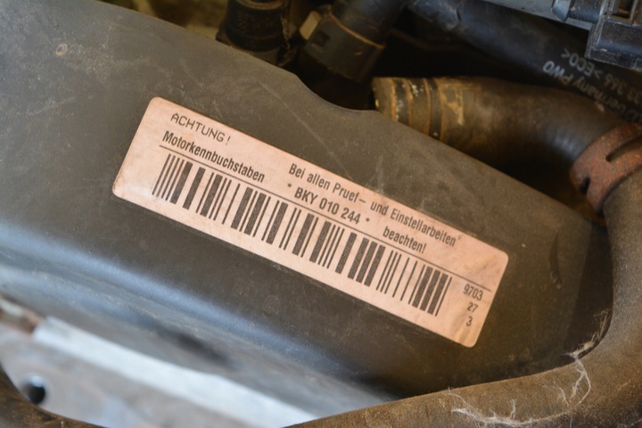 фото №11, Seat ibiza 6l 1.4 16v двигатель комплектный bky
