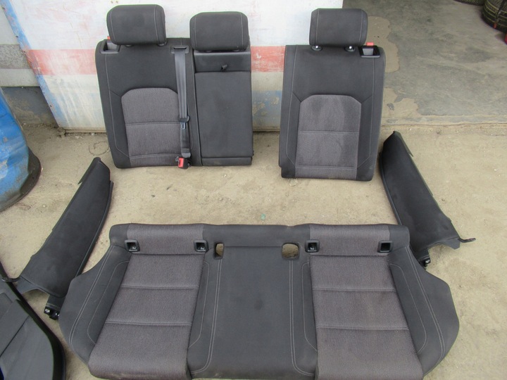 фото №9, Vw passat b8 універсал сидіння підігрів диван комплект велюр ergo комфорт європа