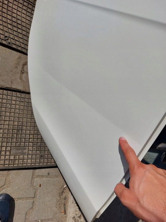 фото №8, Двері праві задні mitsubishi lancer viii x w37 білий