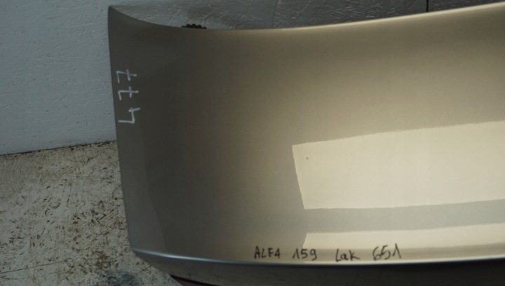 фото №5, Alfa romeo 159 крышка багажника зад sedan 651