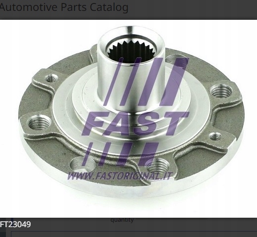 фото №2, Ступиця колеса fiat punto grande 05 перед 1.2/1.4 mpi