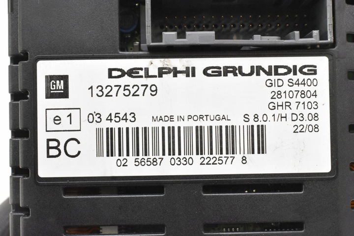 фото №13, Радио радиопроигрыватель cd rds 497316088 opel corsa d 06-11