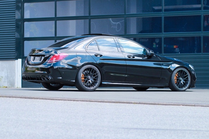 фото №9, Mercedes w205 c63 sedan bodykit бампер решітка радіатора пороги 2015-2020 c 63 набір