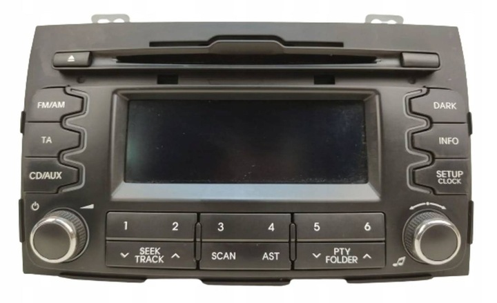 фото №1, Kia sportage 3 iii радіо cd mp3 радіопрогравач 96160-3u230