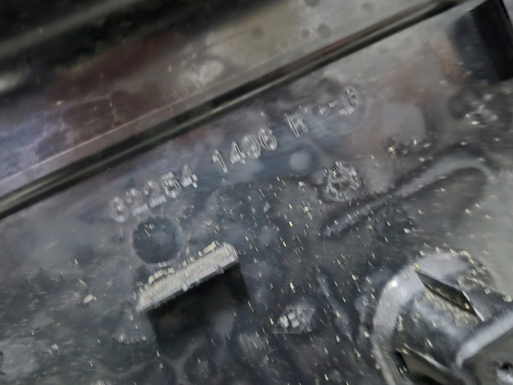 фото №9, Mitsubishi asx ii рестайлинг 24- бампер перед передний решётка 622541496r