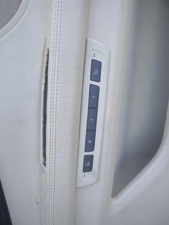 фото №15, Сиденье диван обшивки туннель кремовый кожа bmw 7 f01 f02 08-15 европа