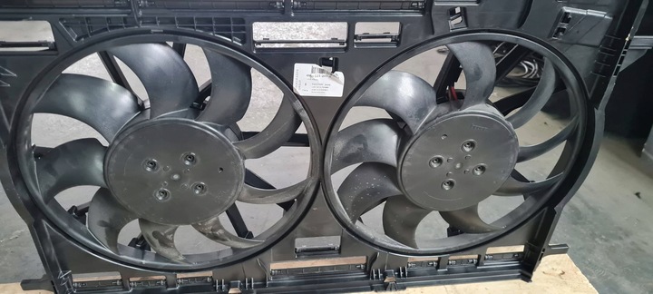 фото №14, Sq8 4m rsq8 вентиляторы радиатор корпус 4.0 tfsi sq7 4m q7 4m0121003e