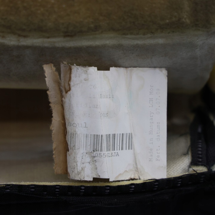 фото №13, Audi a6 c6 4f сидіння переднє лівий перед матеріал тканина soul чорний