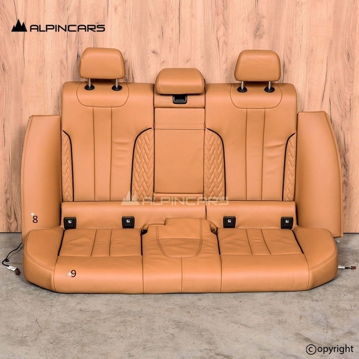 фото №11, Bmw g31 оббивка сидіння засіб individual caramel