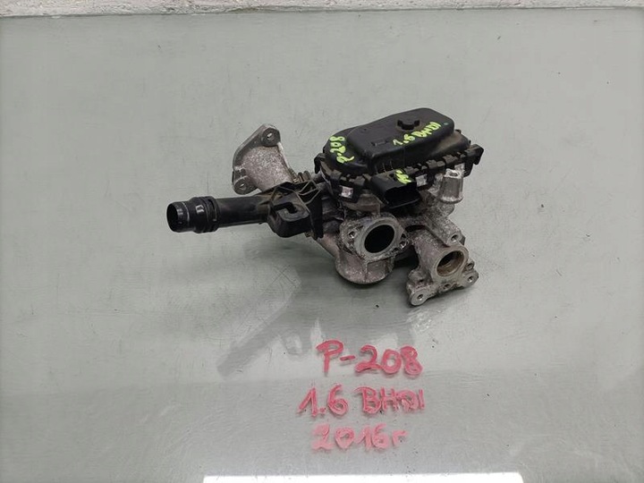 фото №1, Клапан egr peugeot 208 i 1.6 синий hdi 9807369980
