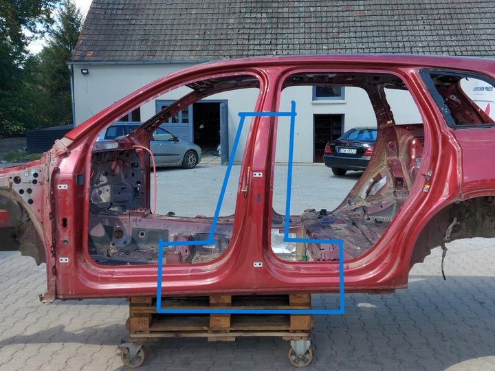 фото №1, Audi sq7 q7 ii рестайлінг 4m0 поріг стійка лівий ly3s