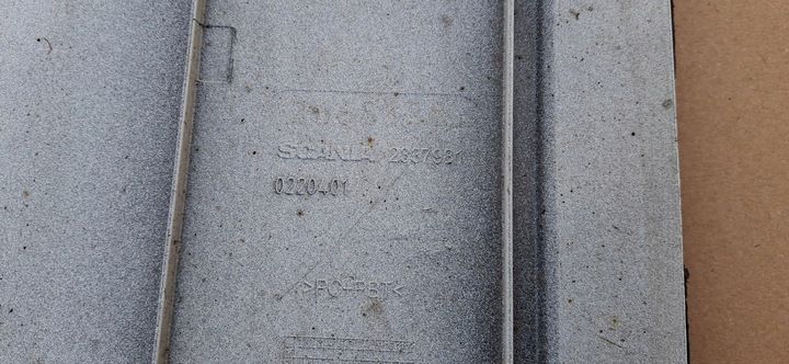 фото №12, Scania r s спойлер міжосьовий лівий надбудова захист 2338003 2337981