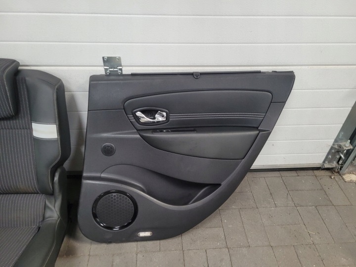 фото №12, Renault scenic iii 11r диван сидіння обшивки європа