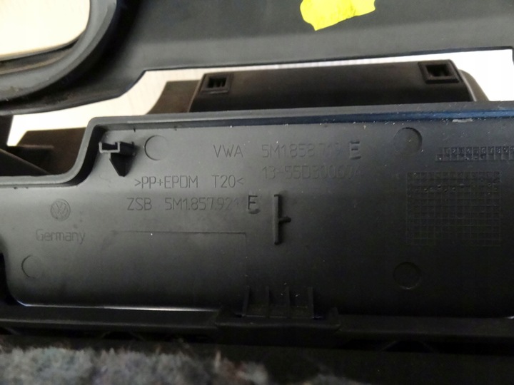 фото №14, Vw golf v plus 06 консоль панель подушки подушка безопасности ремни