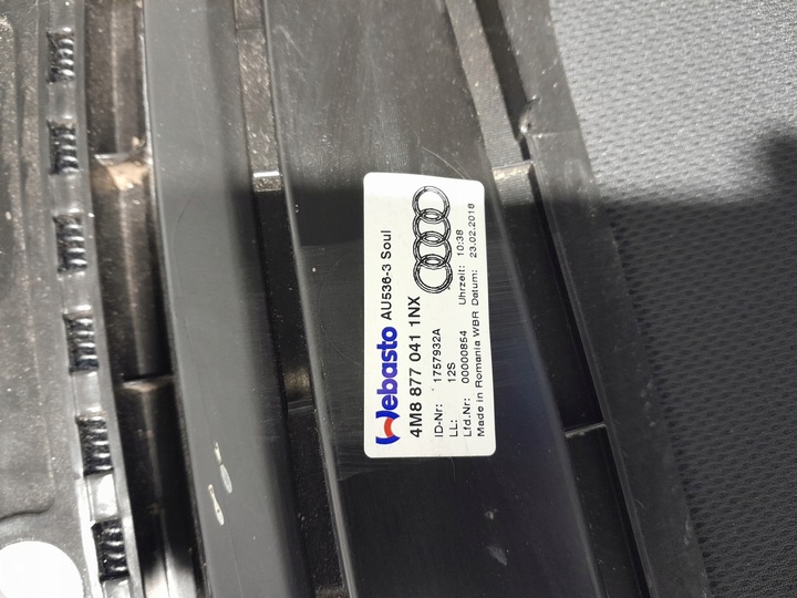 фото №5, Audi q8 4m люк панорама 4m8877041 3g5877795 4k0907594ac